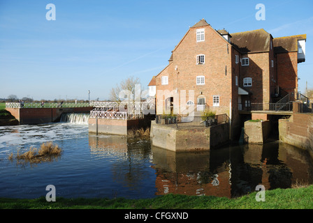 Abtei Mühle, Mühle Avon, Tewkesbury, Gloucestershire, UK Stockfoto