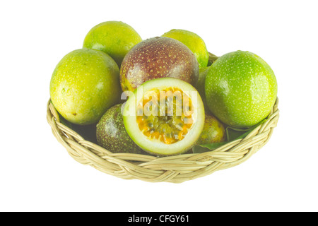 Passionsfrucht/Maracuja Stockfoto
