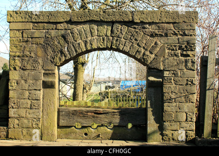 Aktien Southowram Calderdale Halifax Stockfoto