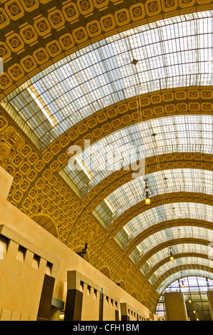 Innere des Musée d ' Orsay, Paris, Frankreich Stockfoto