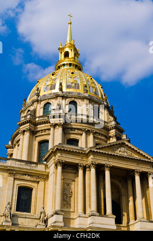 Goldenen Kuppel Kapelle Saint-Louis (Grabstätte Napoleons), Les Invalides, Paris, Frankreich Stockfoto