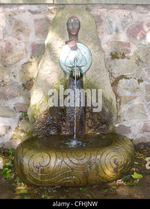 Malvern Quellwasser Auslauf Great Malvern Worcestershire England UK Stockfoto