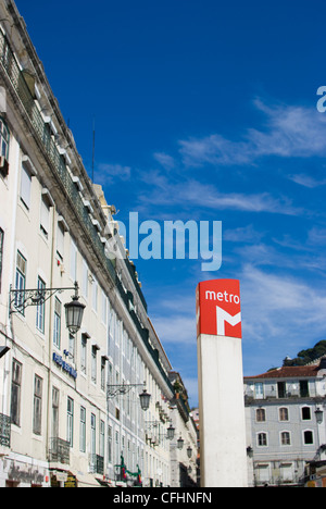 Lissabon Metro, Rossio, Lissabon, Portugal Stockfoto