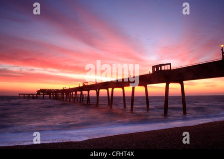 Morgendämmerung über Deal Stockfoto