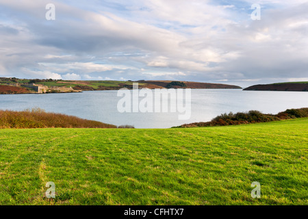 Küste in Kinsale. Irland Stockfoto