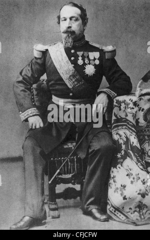 NAPOLEON III (1808-1873) Regel Rof des Zweiten Kaiserreichs Stockfoto