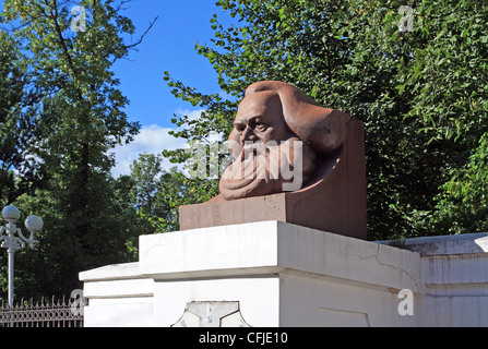 Karl Marx-Denkmal Stockfoto