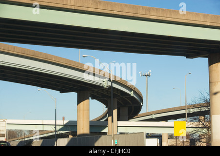 Hochstraßen Stockfoto