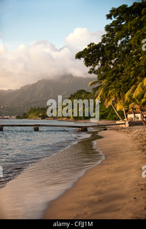 Piquard Strand, Portsmouth, Dominica, kleine Antillen Stockfoto