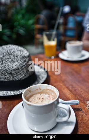 Cafe in La Mariscal, Quito, Ecuador Stockfoto