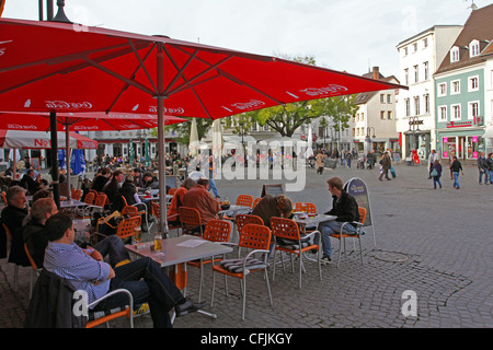 St. Johanner Markt, Altstadt, Saarbrücken, Saarland, Deutschland, Europa Stockfoto