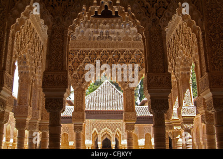 Alhambra, UNESCO-Weltkulturerbe, Granada, Andalusien, Spanien, Europa Stockfoto