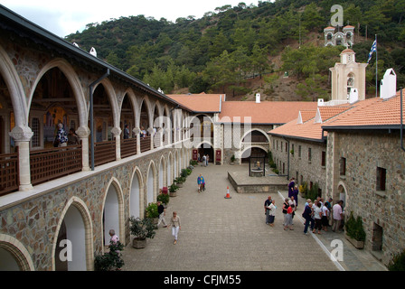 Kykkou Kloster, Troodos-Gebirge, Deutschland, Europa Stockfoto