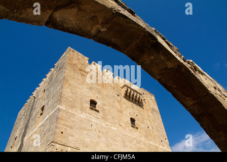 Kolossi Burg in der Nähe von Limassol, Zypern, Europa Stockfoto