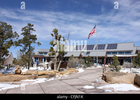 Besucherzentrum am Grand-Canyon-Nationalpark Stockfoto