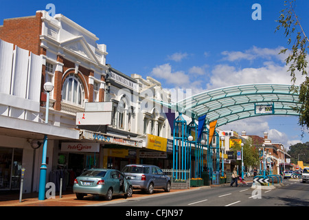 Wilson Street, Central Business District, Burnie, Tasmanien, Australien, Pazifik Stockfoto