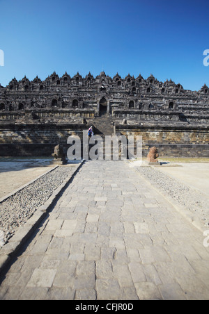 Borobudur Tempel, UNESCO-Weltkulturerbe, Java, Indonesien, Südostasien, Asien Stockfoto