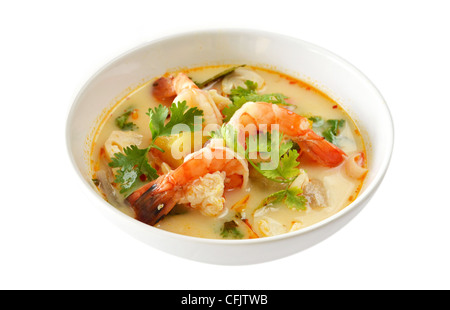 Tom Yum Goong ist Thai Lieblingsessen Stockfoto