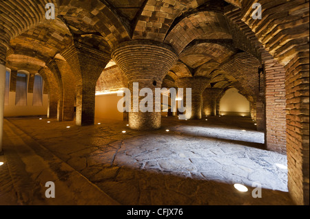 Details zu den Palau Güell ist ein Herrenhaus, entworfen von dem katalanischen Architekten Antoni Gaudi für Industriemagnat Eusebi Güell. Stockfoto