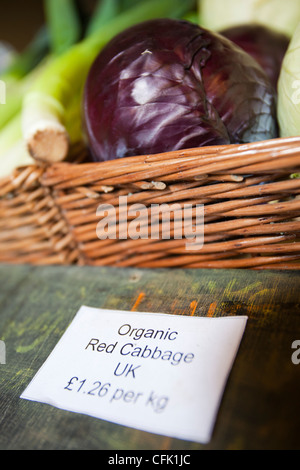 Wächst mit der Gnade ist ein Bio-Obst und Gemüseanbau kooperative in Clapham in den Yorkshire Dales, UK. Stockfoto