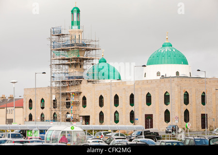 Die Jamia Moschee in Keighley, West Yorkshire, Großbritannien. Stockfoto