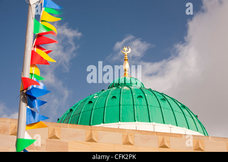 Die Kuppel der Jamia Moschee in Keighley, West Yorkshire, Großbritannien. Stockfoto