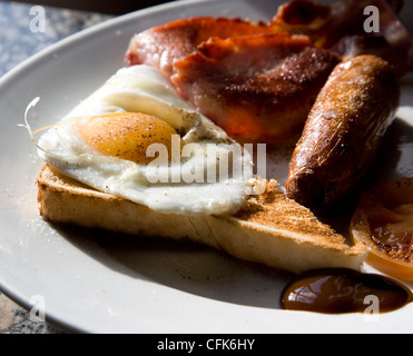 Traditionelles englisches Frühstück Stockfoto