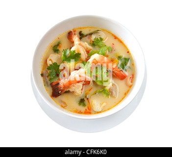 Tom Yum Goong ist Thai Lieblingsessen Stockfoto