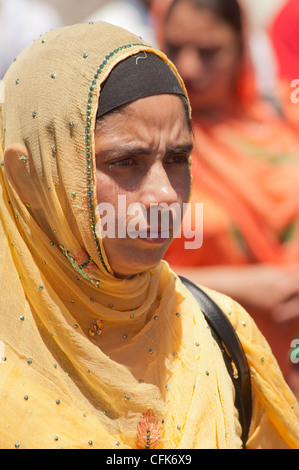 Kranke Menschen Baisakhi gefeiert in Lecce, Italien, Juni 2011 Stockfoto