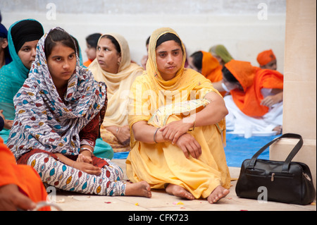 Kranke Menschen Baisakhi gefeiert in Lecce, Italien, Juni 2011 Stockfoto