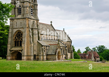 N St Mary Studley Royal Park, Fountains Abbey, Yorkshire, England Stockfoto