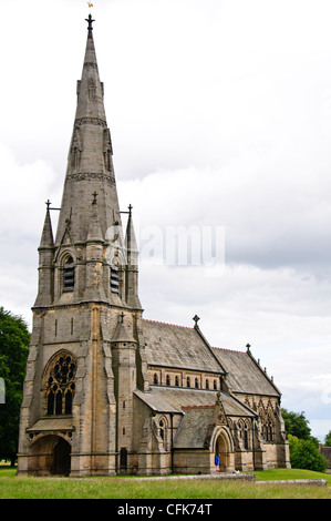 N St Mary Studley Royal Park, Fountains Abbey, Yorkshire, England Stockfoto