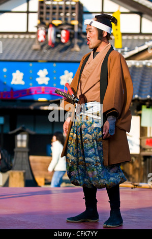 Kultur-Tag-Martial-Arts-Demonstrator in Tokio Japan Stockfoto