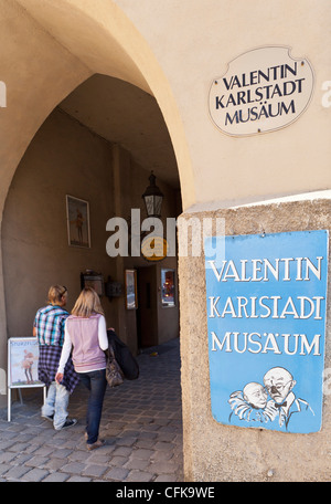 Karl-Valentin-Museum am Isartor Tor in München, Bayern, Deutschland, Europa Stockfoto