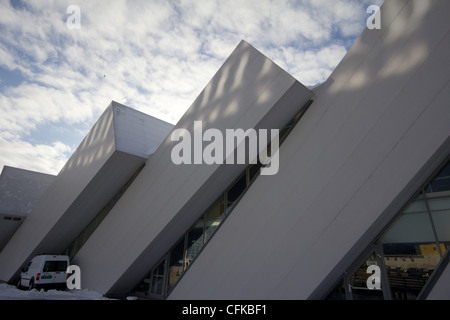 Polaria ist die weltweit nördlichste Aquarium. Es befindet sich in Tromsø in Nord-Norwegen Stockfoto