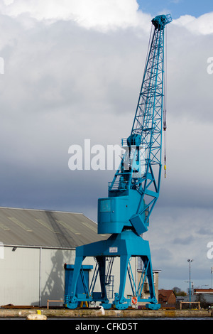 Damit verbundenen britischen Häfen   Ports Docks und Häfen in Goole besuchen A B P (Goole), North Humberside, Großbritannien Stockfoto