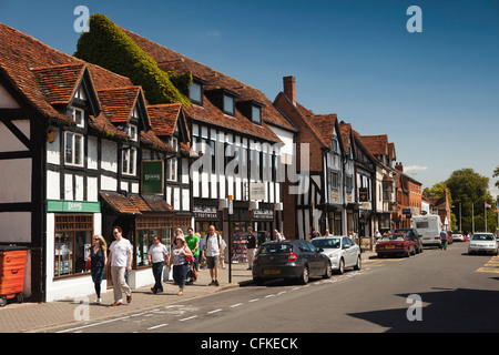 Warwickshire, Stratford on Avon, Sheep Street Stockfoto