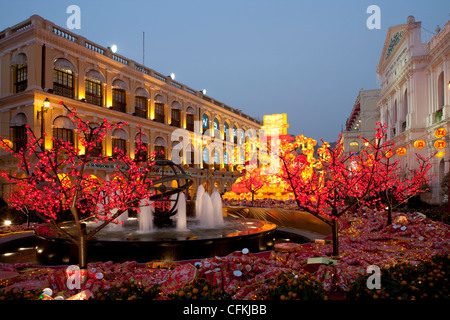 Senatsplatz, Macau Stockfoto