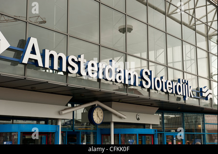 Amsterdam Sloterdijk Railway Station Holland Niederlande Europa EU Stockfoto