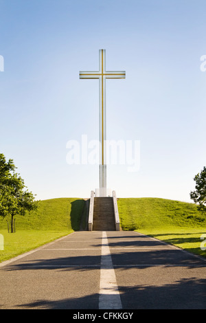 Die päpstliche Kreuz in Phoenix Park, Dublin, Irland. Stockfoto