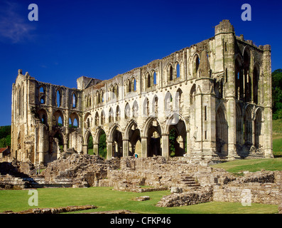 England Yorkshire Rievaulx Abtei Stockfoto