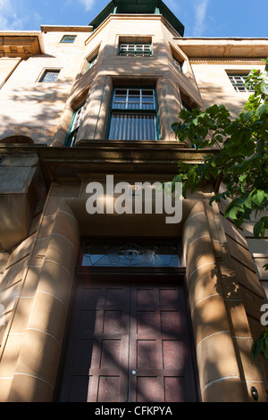 Nummer 12 Universität Gärten in Glasgow Schottland ist ein Haus der architektonische Note in das Uni-Viertel der Stadt Stockfoto