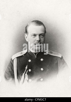 Alexander III., Kaiser von Russland, Kopf und Schultern Porträt, nach rechts, ca. 1885 Stockfoto