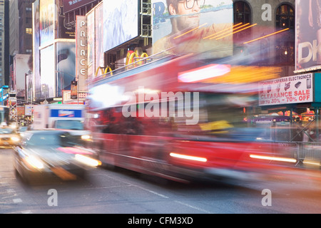 USA, New York State, New York City, Stadt, Straße Stockfoto