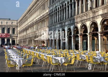 Markusplatz, Venedig, Veneto, Italien Stockfoto