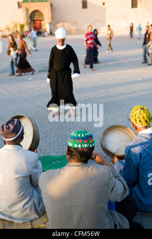 Straßenkünstler in Meknès, Marokko. Stockfoto