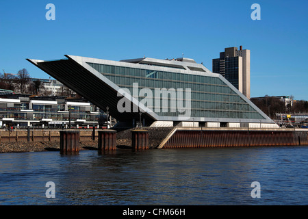 Dockland Gebäude, Hamburg, Deutschland, Europa Stockfoto