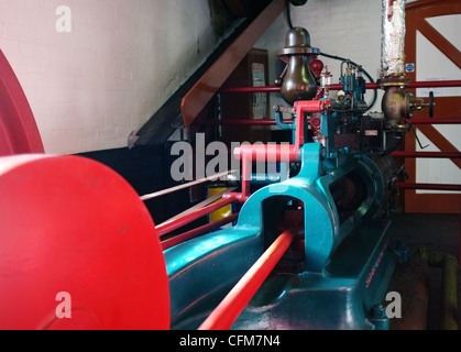 Dampfmaschine Hook Norton Brauerei Oxfordshire-1 Stockfoto
