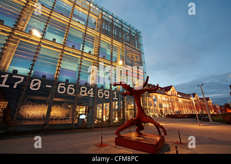 ZKM, Karlsruhe, Baden-Württemberg, Deutschland, Europa Stockfoto