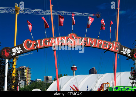 Calgary Stampede, Stampede Park, Calgary, Alberta, Kanada, Nordamerika Stockfoto